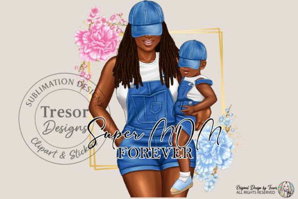 Celebrating Black Motherhood with the Happy Mother s Day Mom and Baby Boy PNG