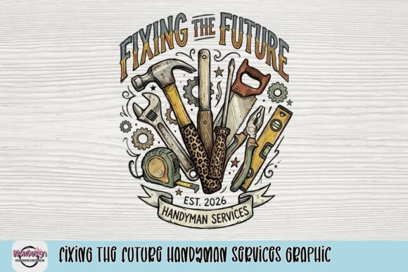 Elevating Brand Identity with the Fixing the Future Handyman Services Graphic