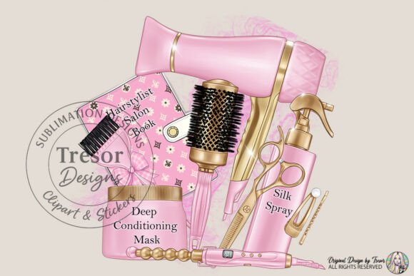 Integrating the Pink Hair Salon Luxury Logo Design PNG into Your Beauty Brand Workflow