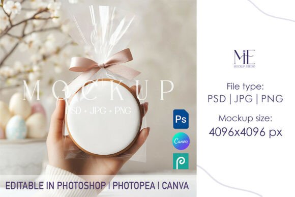 Mastering Product Presentation: The Ultimate Guide to Round Cookie and Easter Biscuit Mockups