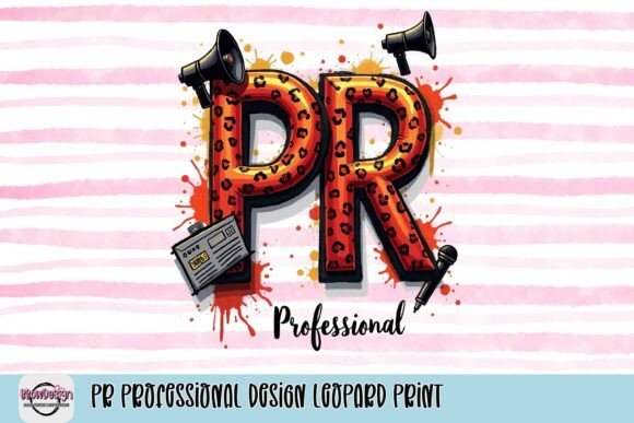 PR Professional Design: Bold Leopard Print Style