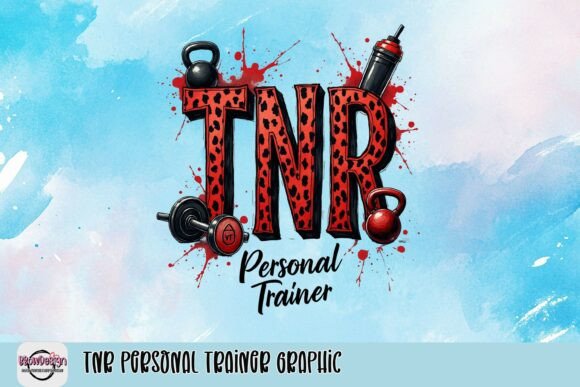 Unleash Your Brand with the TNR Personal Trainer Graphic