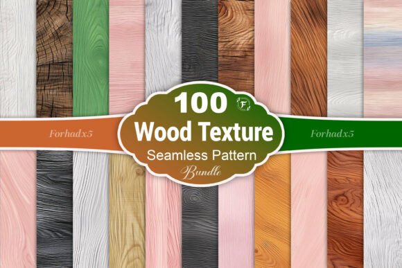 Why a Wooden Texture Seamless Pattern Bundle Elevates Professional Design